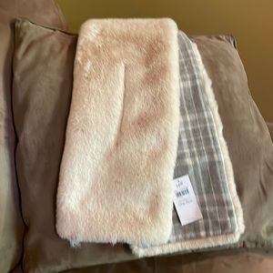 J Jill faux fur scarf.